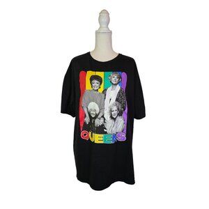 The Golden Girls ABC Signature Women's T-Shirt, Sz XL, Pullover Top Short Sleeve